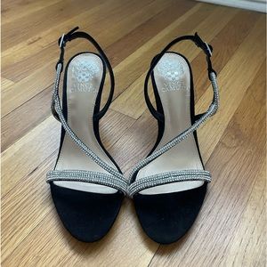Vince Camuto Rhinestone Heel - Brand New